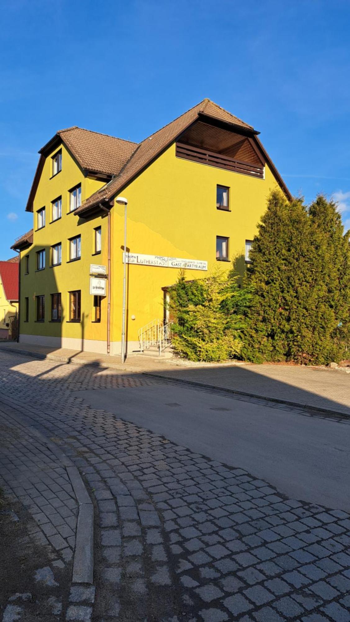 Hotel Garni Pension Zur Lutherstadt Lutherstadt Eisleben Eksteriør billede