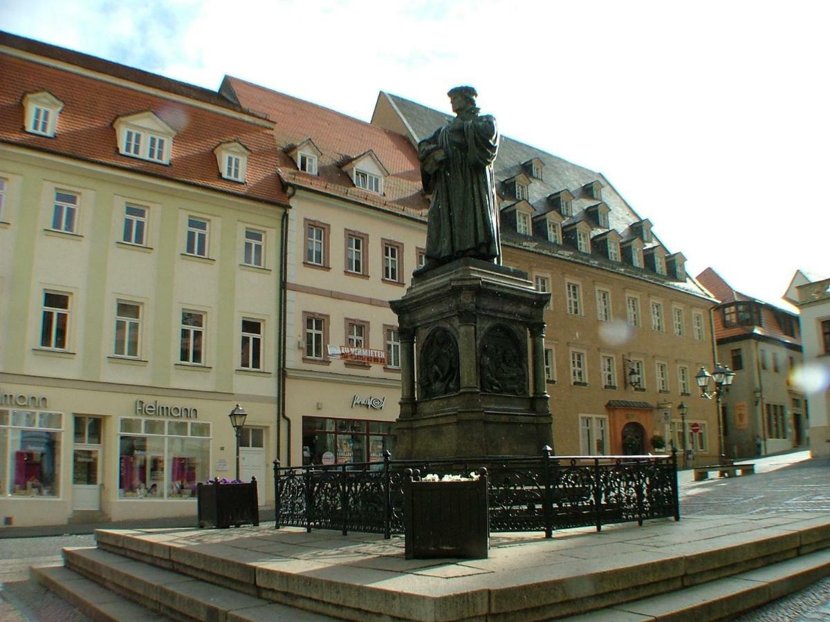 Hotel Garni Pension Zur Lutherstadt Lutherstadt Eisleben Eksteriør billede